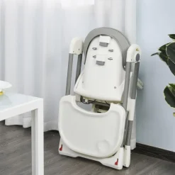 Homcom - Trona evolutiva gris