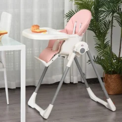 Homcom - Trona evolutiva rosa