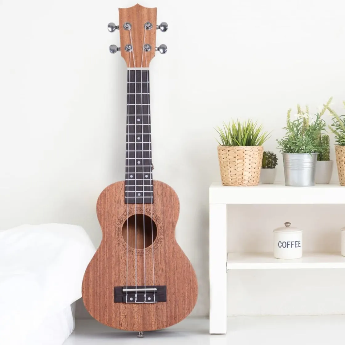 Homcom - Ukelele soprano 21''* Electrónicos|Música