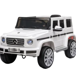 Homcom - Vehículo batería con mando Mercedes Blanco