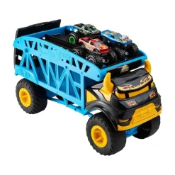 MATTEL Hot Wheels - Camión transportador de Monster Trucks