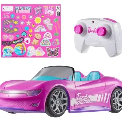 MATTEL Hot Wheels - Coche Barbie Descapotable teledirigido
