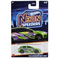 MATTEL Hot Wheels - Coche juguete Rally Velocidad Neón ㅤ* Vehículos Y Circuitos