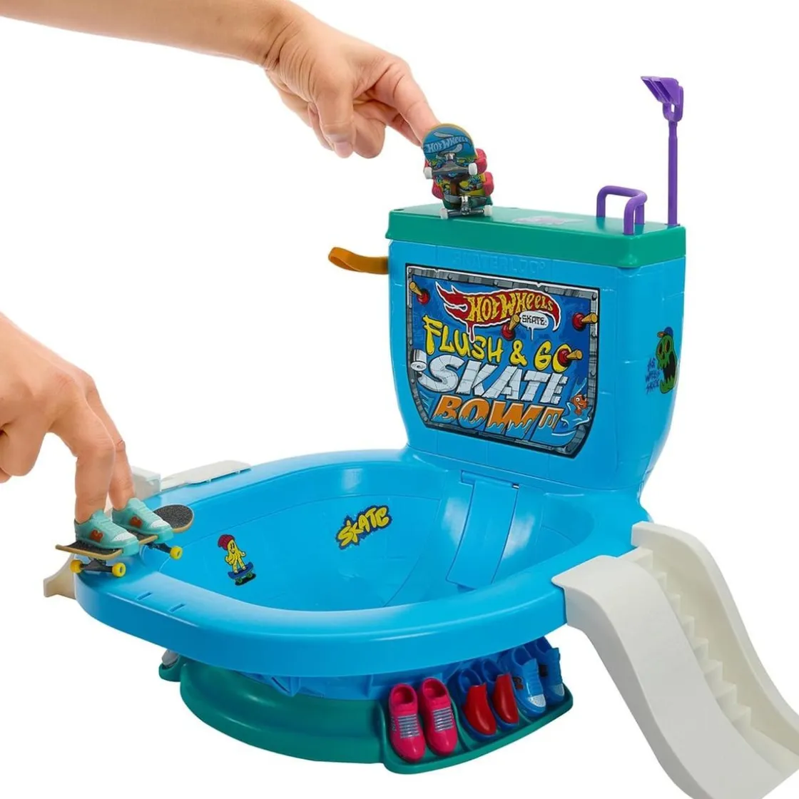 MATTEL Hot Wheels - Conjunto iniciación skate Bowl