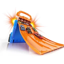 CEFA Hot Wheels - Maletín Guardacoches/Lanzador 2 en 1