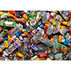 MATTEL Hot Wheels - Monopatín de dedos Hot Wheels: Pack de 4 modelos variados (Varios modelos) ㅤ* Vehículos Y Circuitos