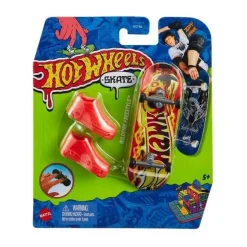 MATTEL Hot Wheels - Monopatín de juguete con zapatillas para dedos, modelos surtidos (Varios modelos) ㅤ