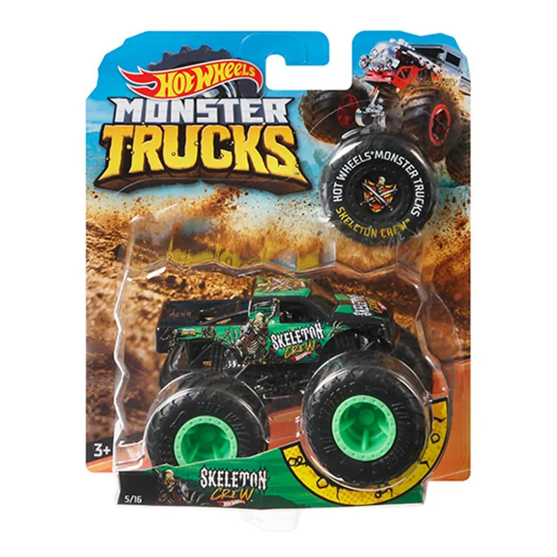 MATTEL ESPANA Hot Wheels - Monster Truck Vehículo Básico 1:64 (varios modelos)* Vehículos Y Circuitos