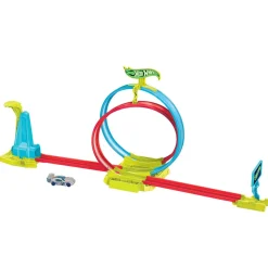 MATTEL Hot Wheels - Neon Speeders Pista de Acrobacias* Vehículos Y Circuitos
