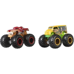 MATTEL ESPANA Hot Wheels - Pack 2 Vehículos Doble Demolición Monster Trucks (varios modelos)