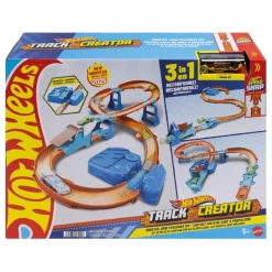 MATTEL Hot Wheels - Pista 3 en 1 con salto propulsado* Vehículos Y Circuitos