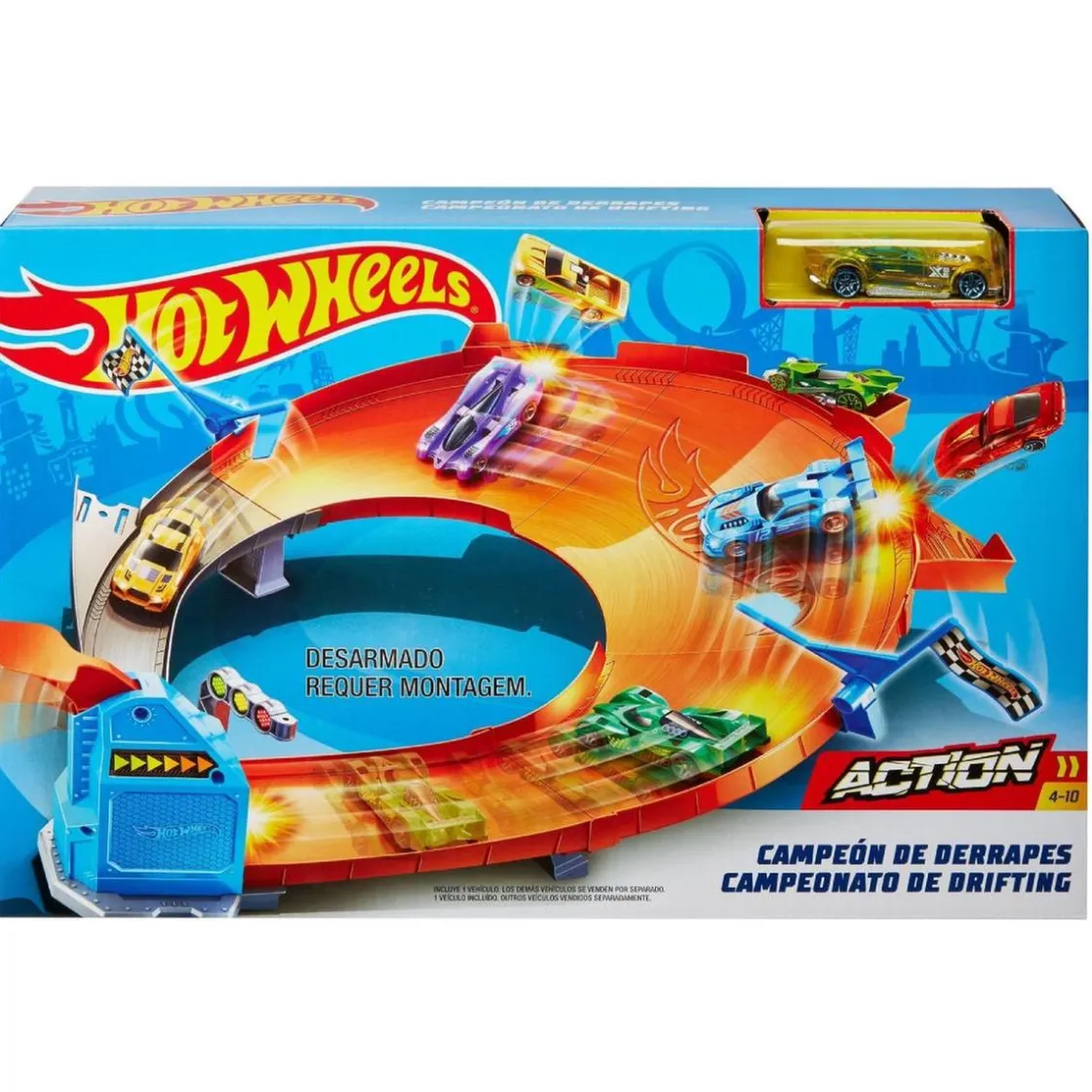 MATTEL Hot Wheels - Pista Campeonato de Velocidad (Varios modelos)* Vehículos Y Circuitos