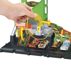 MATTEL Hot Wheels - Pista Carreras Urbanas Estación de Recarga ㅤ* Vehículos Y Circuitos