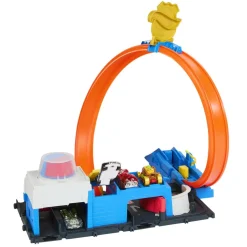 MATTEL Hot Wheels - Pista City super estación de policia