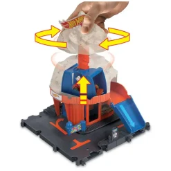 MATTEL Hot Wheels - Pista de carreras City Tienda de helados con 1 vehículo incluido ㅤ* Vehículos Y Circuitos