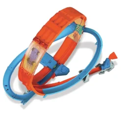 MATTEL Hot Wheels - Pista de coches Looping Caos con 1 vehículo Die-cast incluido ㅤ