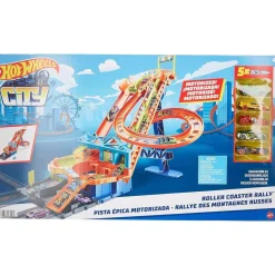 TOYS "R" US Hot Wheels - Pista Roller Coaster Rally ㅤ* Vehículos Y Circuitos