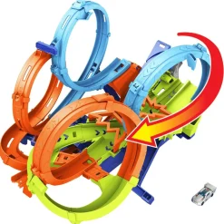 MATTEL Hot Wheels - Set de pistas 4 Crash Looping* Vehículos Y Circuitos