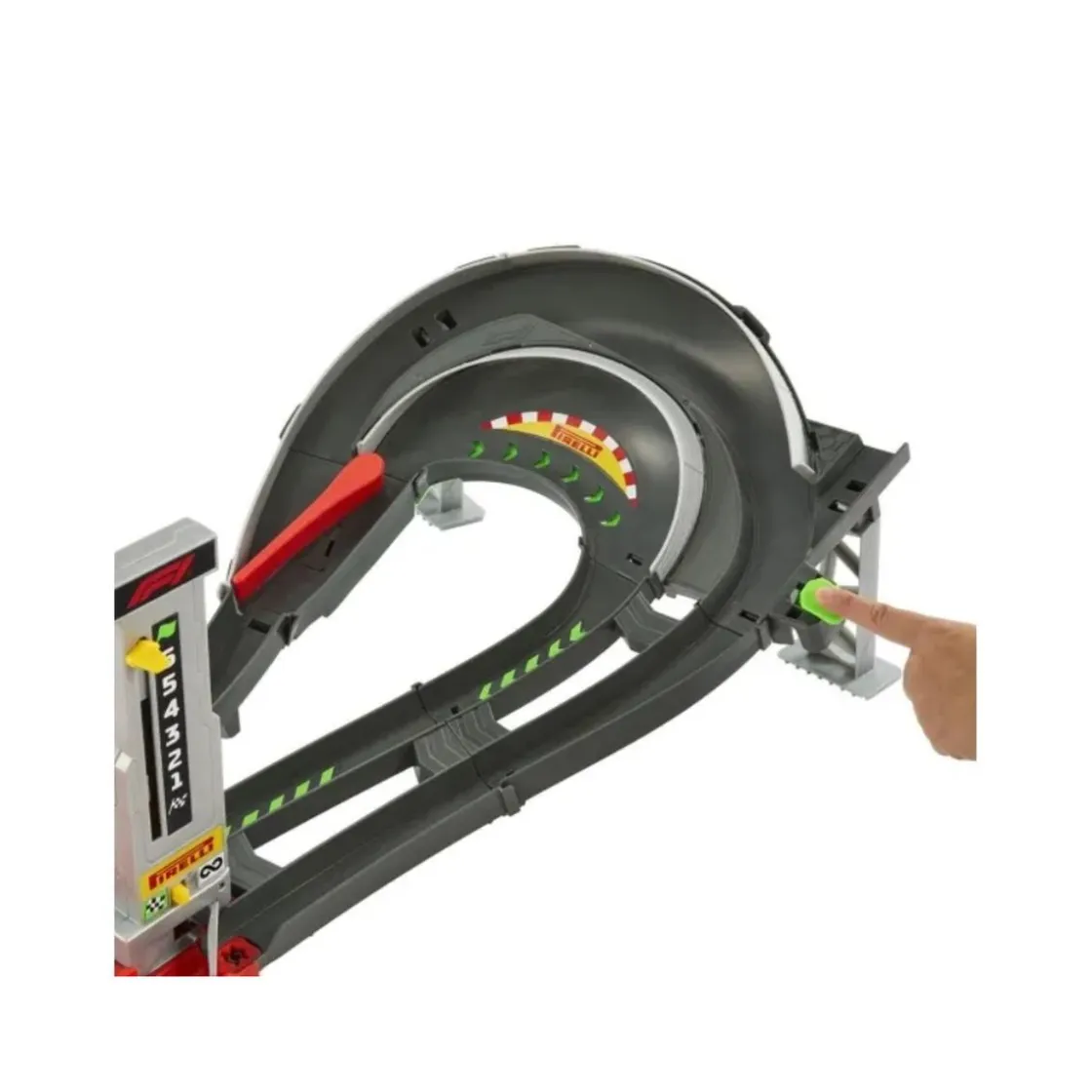 MATTEL Hot Wheels Racing F1 Motorizada + 3 coches* Vehículos Y Circuitos