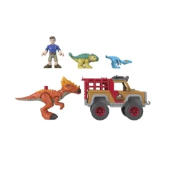 BARBIE Imaginext - Jurassic World - Set dinosaurios fugitivos