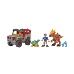 BARBIE Imaginext - Jurassic World - Set dinosaurios fugitivos