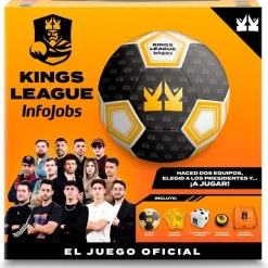 FABA IMC Toys - Juego de futbol oficial Kings League recrea un partido real ㅤ