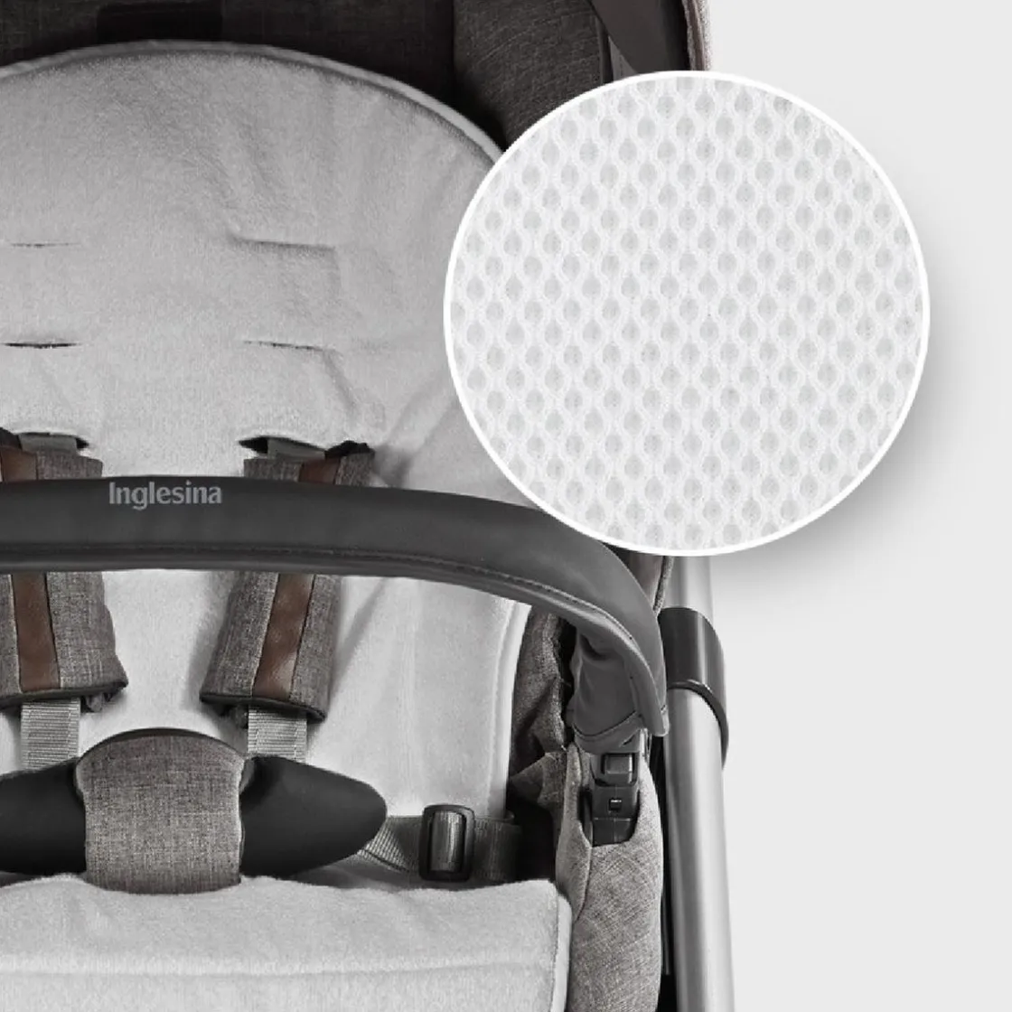 INGLESINA - Funda de Verano para Carrito - Blanco