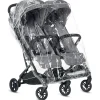 INGLESINA - Protector de lluvia para silla gemelar Sketch* Sillas De Paseo Y Accesorios·Accesorios
