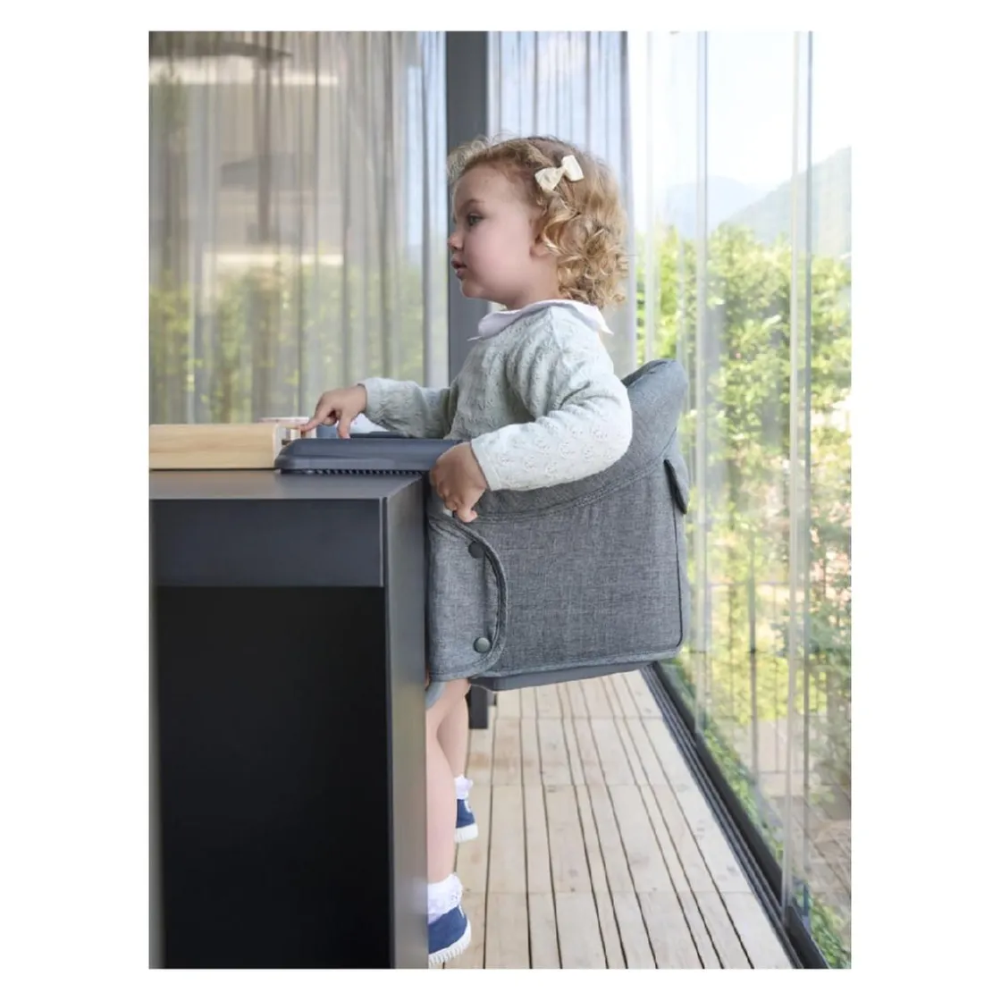 INGLESINA - Trona de mesa portátil Fast gris* Tronas·Tronas Bebe