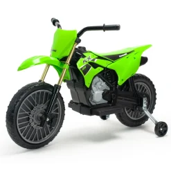 INJUSA - Moto Cross Kawasaki KX 85 de 6V Verde* Vehículos De Batería O A Pedales