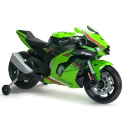 INJUSA - Moto Kawasaki Ninja ZX R10 12V* Vehículos De Batería O A Pedales