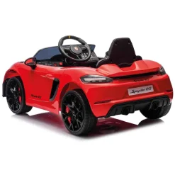 INJUSA - Porsche Spyder 12V Rojo