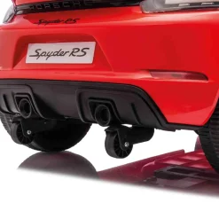 INJUSA - Porsche Spyder 12V Rojo