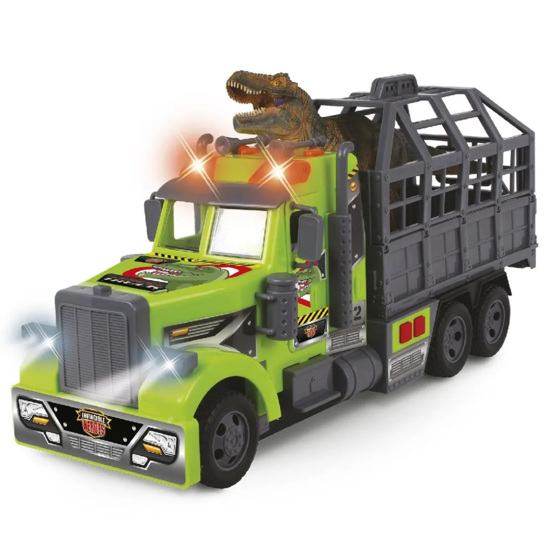 INVINCIBLE HEROS Invincible Heroes - Camión con dinosaurio