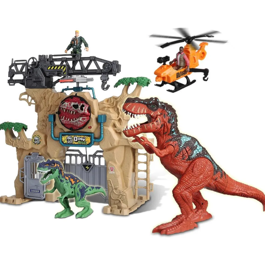 SUPERSTAR Invincible Heroes - Playset dinosaurios con vehículo (Varios modelos)