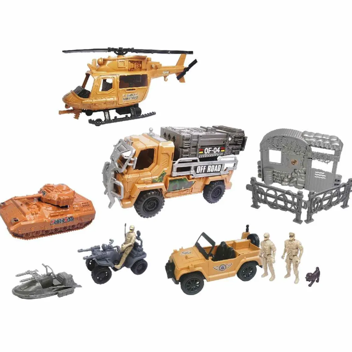 PRENATAL Invincible Heroes - Set vehículos militares* Figuras De Acción