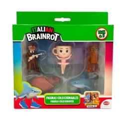 BIZAK Italian Brainrot - Pack 5 figuras 5cm