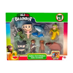 BIZAK Italian Brainrot - Pack de 8 Figuras* Figuras De Acción