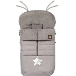 JANÉ Jané - Saco de invierno para carrito Nest - Gris