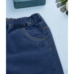 Prenatal Jeans azul con bordado corazón para niña* Niña 2-10 Años·Vaqueros, Pantalones Y Petos|Niña·Niña 2-10 Años