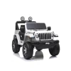 PL OCIOTRENDS Jeep Wrangler Blanco Vehículo de batería* Vehículos De Batería O A Pedales
