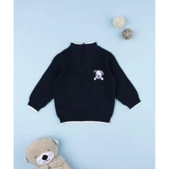 Prenatal Jersey bebé azul con perrito bordado* Niño·Bebé Niño 3-36 Meses|Bebé Niño 3-36 Meses·Jerséis Y Cardigans