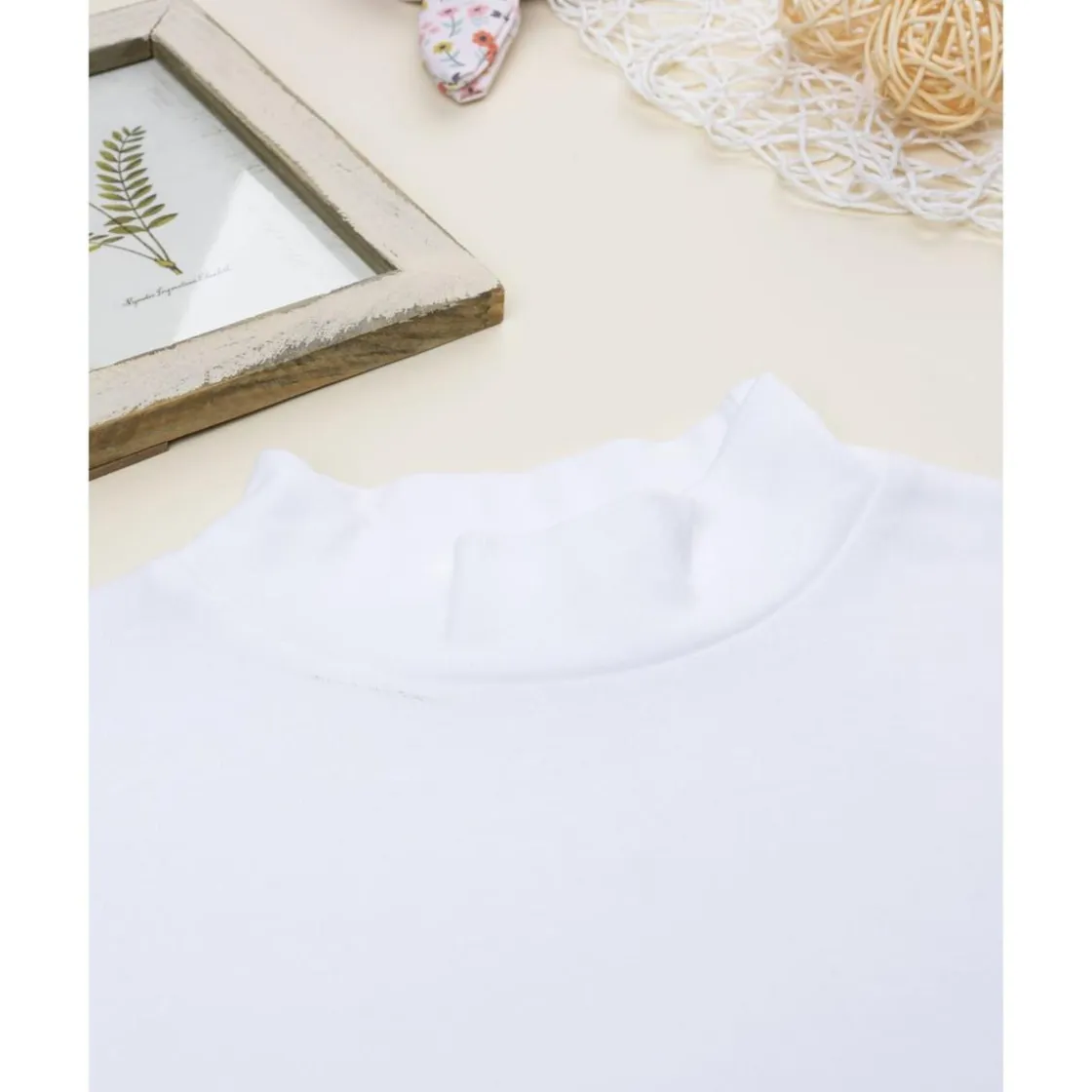 Prenatal Jersey cuello alto blanco niño* Niño·Niño 2-10 Años|Niño 2-10 Años·Camisas Y Camisetas