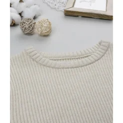 Prenatal Jersey de niño beige con bolsillo