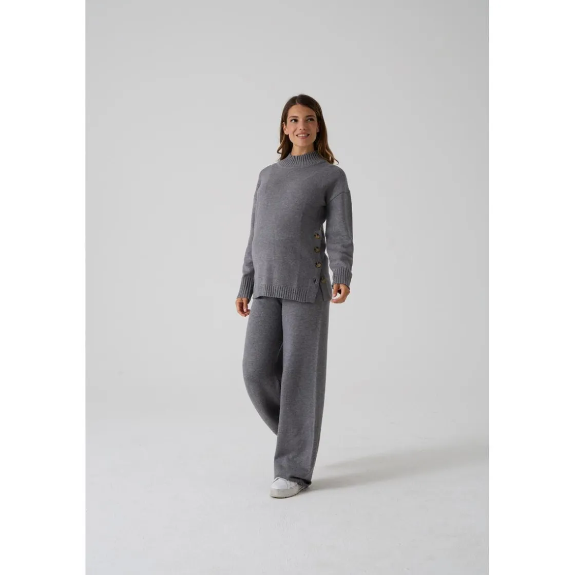 Prenatal Jersey gris oscuro de lactancia* Premamá·Moda|Moda·Prendas De Punto