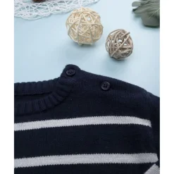 Prenatal Jersey niño rayas azul y gris* Bebé Niño 3-36 Meses·Jerséis Y Cardigans|Niño·Bebé Niño 3-36 Meses