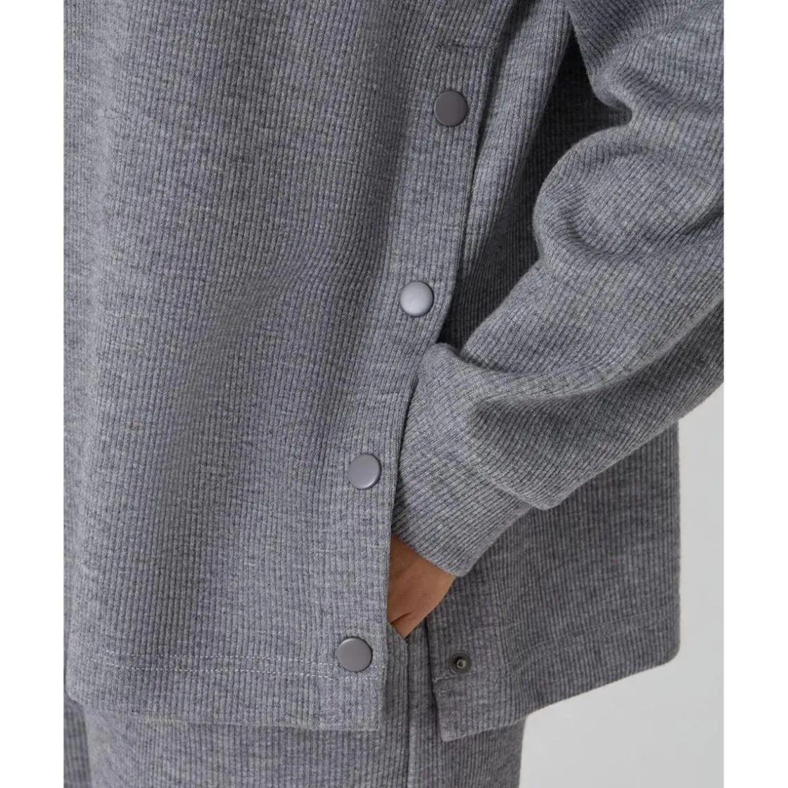 Prenatal Jersey premamá gris “fake tricot”