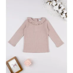 Prenatal Jersey rosa de cuello alto para niña* Niña·Bebé Niña 3-36 Meses|Bebé Niña 3-36 Meses·Jerséis Y Cardigans