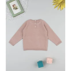 Prenatal Jersey rosa de niña con gato* Niña·Bebé Niña 3-36 Meses|Bebé Niña 3-36 Meses·Jerséis Y Cardigans