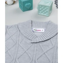 Prenatal Jersey tricot niño gris